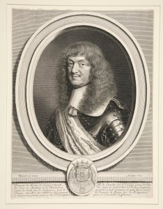Francois de Bonne, Le Marchal de Cr?qui, duc de Lesdigui?res (marszałek Cr?qui, książę Lesdigui?res) (1624-1687) autorstwa Robert Nanteuil