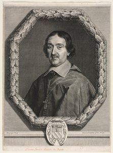 Francois Servien, biskup Bayeux, 1656. autorstwa Robert Nanteuil