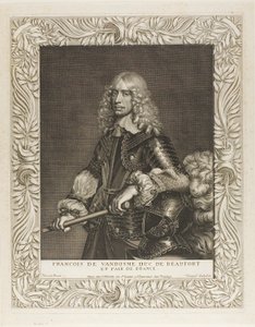 François de Vendôme, książę Beaufort autorstwa Robert Nanteuil