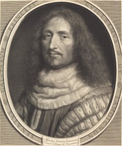 Guillaume de Lamoignon autorstwa Robert Nanteuil