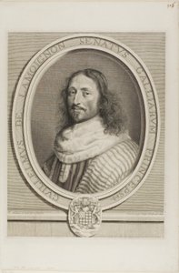 Guillaume de Lamoignon autorstwa Robert Nanteuil