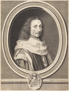 Guillaume de Lamoignon autorstwa Robert Nanteuil