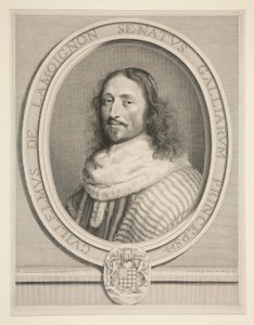 Guillaume de Lamoignon, markiz Baville autorstwa Robert Nanteuil