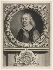 Henri-Auguste de Loménie Comte de Brienne autorstwa Robert Nanteuil