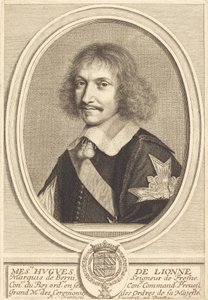Hugues de Lionne autorstwa Robert Nanteuil