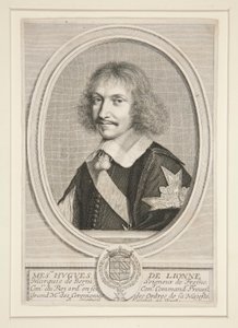 Hugues de Lionne, markiz Berni (1611-1671) autorstwa Robert Nanteuil