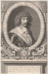 Jean-Baptiste Budes de Guébriant, 1655. autorstwa Robert Nanteuil