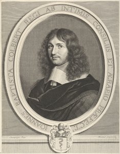Jean-Baptiste Colbert, 1662. autorstwa Robert Nanteuil