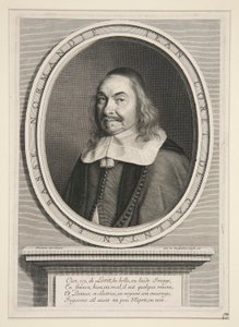 Jean Loret (1595-1665) autorstwa Robert Nanteuil