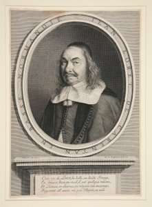 Jean Loret (1595-1665) francuski pisarz autorstwa Robert Nanteuil
