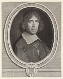 Jean de Montpezat de Carbon, arcybiskup Bourges, następnie Sens (arcybiskup Bourges, następnie Sens) autorstwa Robert Nanteuil