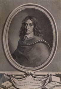 John Evelyn, angielski pisarz, ogrodnik i pamiętnikarz, c1650 1894 autorstwa Robert Nanteuil
