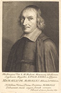 Ojciec Michel de Marolles autorstwa Robert Nanteuil