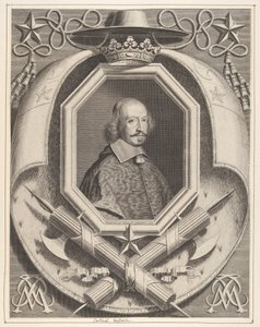 Kardynał Jules Mazarin, 1659. autorstwa Robert Nanteuil