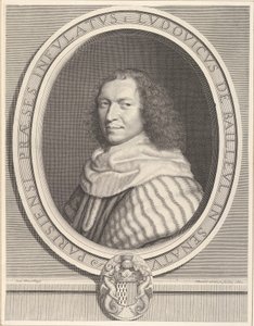Ludwik Dominique de Bailleul, 1660. autorstwa Robert Nanteuil
