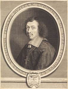 Louis-Francois de La Baume de Suze autorstwa Robert Nanteuil