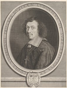 Louis-François de La Baume de Suze autorstwa Robert Nanteuil