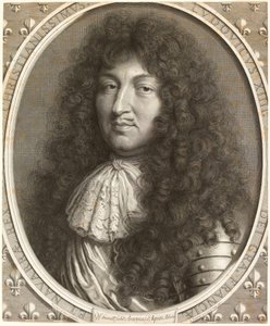 Ludwik XIV autorstwa Robert Nanteuil