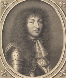 Ludwik XIV autorstwa Robert Nanteuil