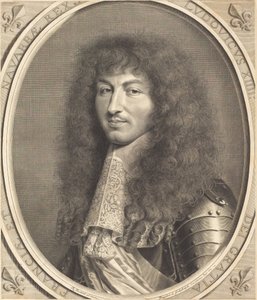 Ludwik XIV autorstwa Robert Nanteuil