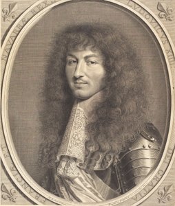 Ludwik XIV autorstwa Robert Nanteuil