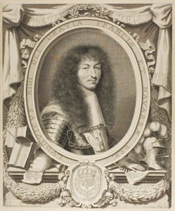 Ludwik XIV autorstwa Robert Nanteuil