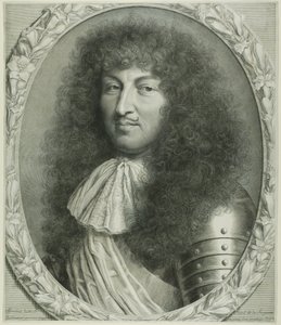 Ludwik XIV autorstwa Robert Nanteuil
