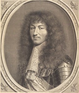 Ludwik XIV autorstwa Robert Nanteuil