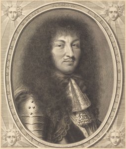 Ludwik XIV autorstwa Robert Nanteuil