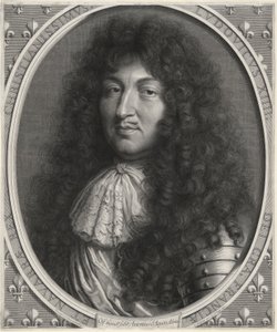 Ludwik XIV, król Francji (1638-1678) autorstwa Robert Nanteuil