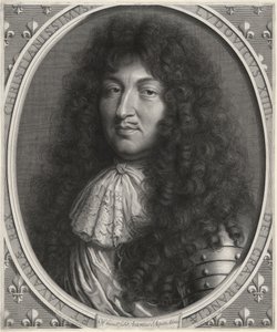 Ludwik XIV, król Francji (1638-1678) autorstwa Robert Nanteuil