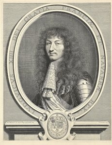 Ludwik XIV, król Francji 1638-1715, 1664 autorstwa Robert Nanteuil