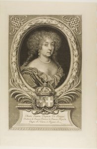 Marie Jeanne Baptiste de Savoye autorstwa Robert Nanteuil