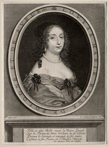 Maria Ludwika de Gonzague, królowa Polski, 1653. autorstwa Robert Nanteuil