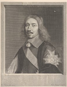 Michel IV Le Tellier Kanclerz, 1653. autorstwa Robert Nanteuil