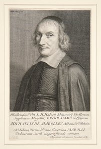Michał z Marolles (1600-1681) autorstwa Robert Nanteuil