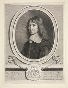 Nicolas Fouquet (Foucquet), wicehrabia Melun i Vaux autorstwa Robert Nanteuil