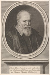 Pierre Jeannin, ca. 1656. autorstwa Robert Nanteuil