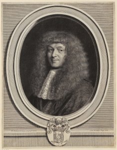 Portret Honoré Courtina autorstwa Robert Nanteuil