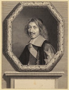 Portret Michela IV Le Telliera, francuskiego ministra autorstwa Robert Nanteuil