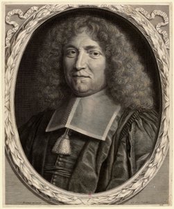 Portret Louisa Boucherata 1616-1699, kanclerza Francji, 1677. autorstwa Robert Nanteuil