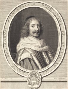 Pomponne de Bellievre autorstwa Robert Nanteuil after Charles Le Brun