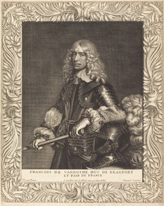 Francois, książę Beaufort autorstwa Robert Nanteuil after Jean Nocret