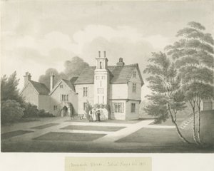 Boscobel House: pranie w sepii autorstwa Robert Noyes
