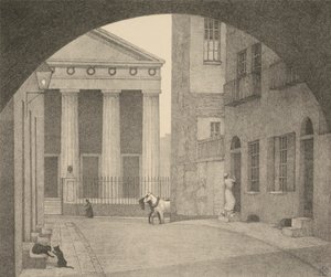 Kościół londyński autorstwa Robert Polhill Bevan