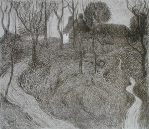 Hawkridge autorstwa Robert Polhill Bevan