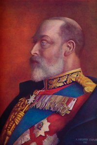 Król Edward VII w pierwszym roku swojego panowania, 1901 1910
