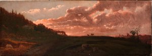 Romantyczny krajobraz autorstwa Robert S. Duncanson