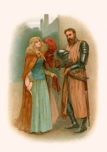 Lancelot i Elaine Tennysona