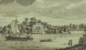 Widok domu celebrowanego pana Pope